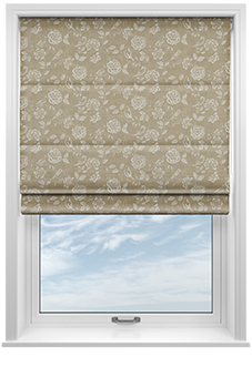 Bird Garden, Canvas - Roman Blind